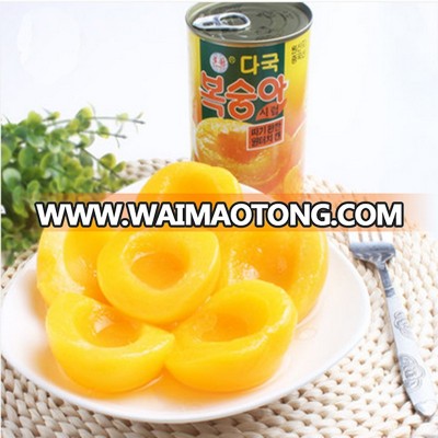 New Crop Canned Yellow Peach in Light Syrup