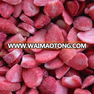 grade A frozen sliced strawberry