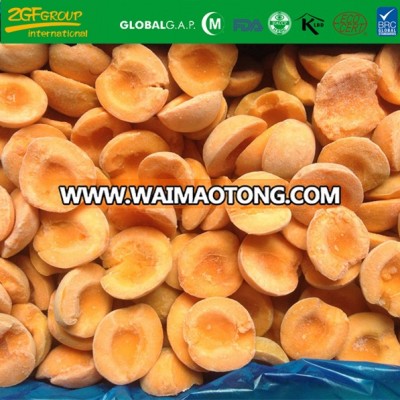 Grade A Frozen Fruits IQF Halves Apricot