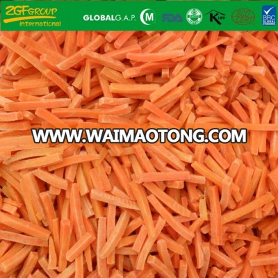 Grade A Frozen IQF Carrot Strips