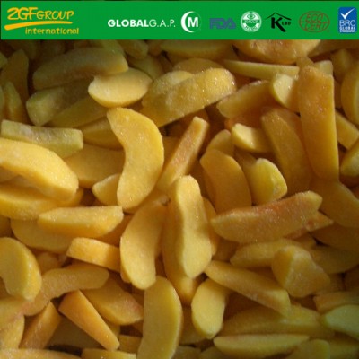 Frozen Fruits IQF Yellow Peach Strips 1/6